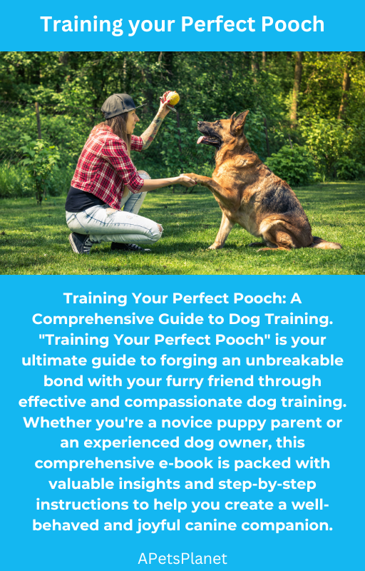 Training Your Perfect Pooch - 9 Step Training Guide - E-Book